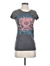 Juicy Couture 100% Cotton Gray Short Sleeve Top Size S - photo 1