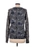Equipment 100% Cashmere Paisley Gray Cashmere Pullover Sweater Size M - photo 2
