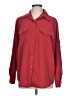 Joanna 100% Polyester Red Long Sleeve Blouse Size L - photo 1