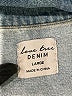 Love Tree Blue Denim Jacket Size L - photo 6