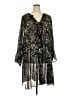 Torrid 100% Polyester Black Casual Dress Size 3X Plus (3) - photo 1