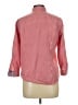Chaps 100% Cotton Checkered-gingham Red Long Sleeve Button-Down Shirt Size L - photo 2