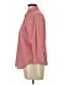 Chaps 100% Cotton Checkered-gingham Red Long Sleeve Button-Down Shirt Size L - photo 5
