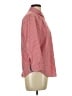 Chaps 100% Cotton Checkered-gingham Red Long Sleeve Button-Down Shirt Size L - photo 4