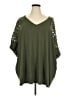 BLOOMCHIC Green 3/4 Sleeve Blouse Size 28 - photo 1