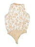 Express 100% Recycled Polyester Ivory Orange Kimono Size XL - photo 2