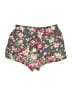 Bishop + Young 100% Rayon Floral Green Shorts Size XS - photo 2