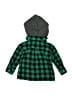 7 For All Mankind 100% Cotton Plaid Green Jacket 9-12 MO / 12 MO - photo 2