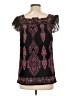 Axcess Black Short Sleeve Blouse Size L (estimated) - photo 2