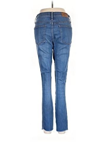Madewell 10" High-Rise Skinny Crop Jeans: Button-Front TENCEL&trade; Denim Edition (view 2)