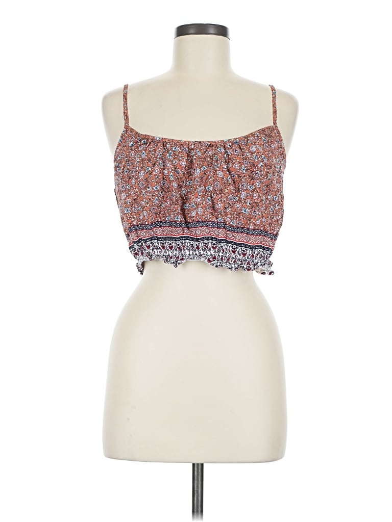 Kingston Grey Sleeveless Blouse In Brown