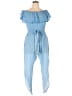 Raya Sun Solid Blue Jumpsuit Size XXL - photo 1