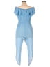 Raya Sun Solid Blue Jumpsuit Size XXL - photo 2