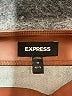 Express 100% Polyester Brown Faux Leather Skirt Size 14 Petite - photo 4