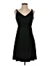 Ann Taylor Solid Black Cocktail Dress Size 2 Petite - photo 1