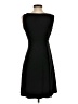 Ann Taylor Solid Black Cocktail Dress Size 2 Petite - photo 2