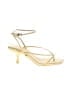 Jeffrey Campbell Gold Yellow Sandals Size 7 - photo 1