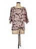 Perseption Concept Pink 3/4 Sleeve Blouse Size L - photo 1