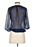 Express Blue 3/4 Sleeve Blouse Size S - photo 2