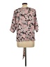 Perseption Concept Pink 3/4 Sleeve Blouse Size L - photo 2