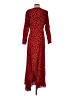 we are LEONE 100% Silk Red Kimono Size Sm - Med - photo 2