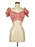 Shein 100% Polyester Pink Sleeveless Top Size 6 - photo 1