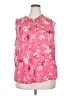 PREMISE 100% Viscose Pink Sleeveless Blouse Size 2X - photo 1
