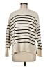 Zara Stripes Ivory Turtleneck Sweater Size M - photo 1