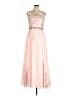 Sherri Hill 100% Polyester Pink Cocktail Dress Size 16 - photo 1