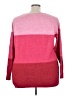 Torrid Color Block Pink Pullover Sweater Size 3X Plus (3) - photo 2