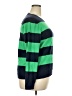 J.Crew Factory Store 100% Cotton Stripes Green Pullover Sweater Size 2X - photo 4