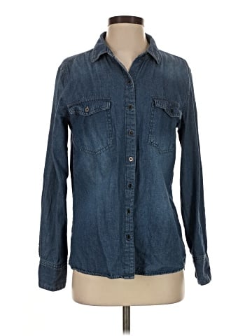 S&A Long Sleeve Button-Down Shirt (view 1)