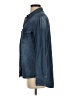 S&A 100% Cotton Blue Long Sleeve Button-Down Shirt Size S - photo 5
