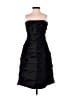 Chetta B 100% Silk Black Cocktail Dress Size 2 - photo 1