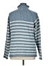 L.L.Bean 100% Cotton Stripes Blue Turtleneck Sweater Size XL - photo 2