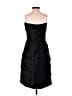 Chetta B 100% Silk Black Cocktail Dress Size 2 - photo 2