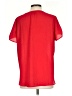 Pleione 100% Polyester Red Short Sleeve Blouse Size S - photo 2