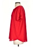 Pleione 100% Polyester Red Short Sleeve Blouse Size S - photo 5