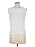 Impressions 100% Polyester Ivory Sleeveless Blouse Size M - photo 2