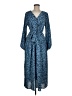 Unbranded 100% Polyester Blue Casual Dress Size M - photo 1