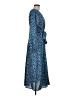 Unbranded 100% Polyester Blue Casual Dress Size M - photo 4