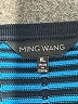 MING WANG Blue Cardigan Size XL - photo 7