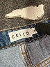 Cello Jeans 100% Cotton Graphic Blue Jeans Size 11 - photo 7