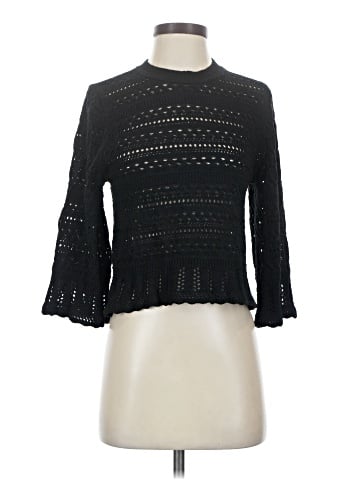 Madewell Scalloped-Trim Sweater Tee (view 1)