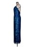 Scala Stars Blue Cocktail Dress Size L - photo 5