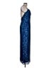 Scala Stars Blue Cocktail Dress Size L - photo 4