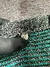 Unbranded 100% Acrylic Houndstooth Teal Pullover Sweater Size XL - photo 7