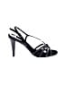 BCBG 100% Leather Black Sandals Size 7 - photo 1