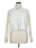 Forever 21 Plus 100% Cotton Ivory Long Sleeve Button-Down Shirt Size 1X Plus - photo 1