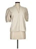 Steve Madden Ivory 3/4 Sleeve Button-Down Shirt Size M - photo 1